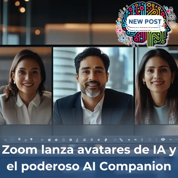 Zoom lanza avatares de IA y el poderoso AI Companion 2.0